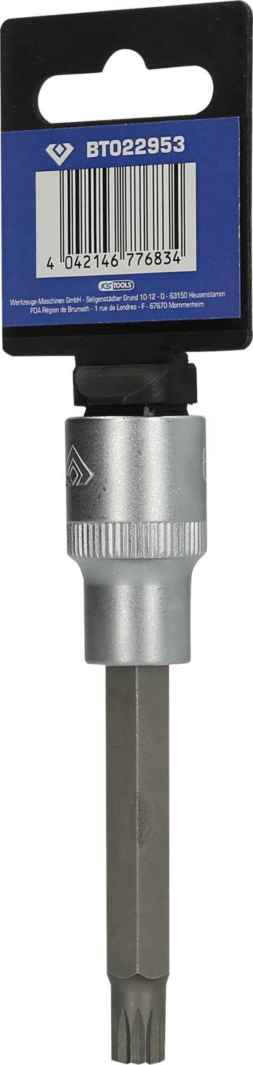 Nástrčný bit s T-rukoväťou, Katalógové číslo výrobku BT022953, na obale produktu.