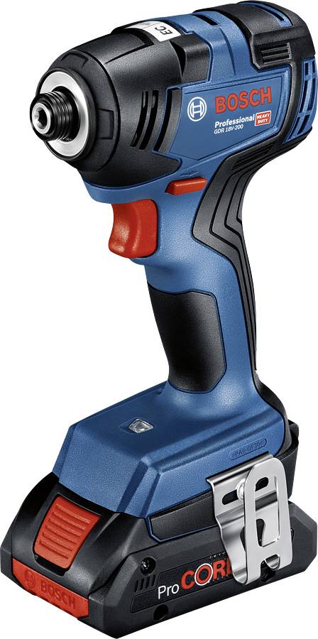 Bosch Professional GDR 18V-200 06019J2108 Mutterdragare batteri, Skruvdragare batteri 18 V Li-Ion borstfri