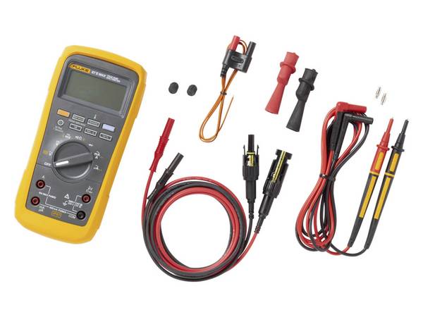 Fluke  digitálne/y ručný multimeter, Kalibrované podľa (DAkkS), kalibrované DAkkS, vodotesné (IP67), CAT III 1000 V, CAT IV 600 V