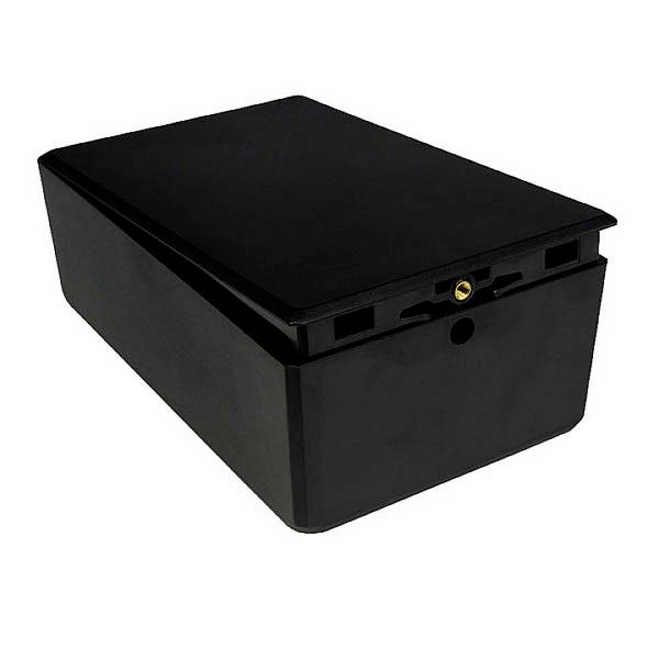 Camdenboss Easy Assembly CBEAC-03-BK púzdro, (d x š x v) 130 x 80 x 45 mm, ABS, 50 ks