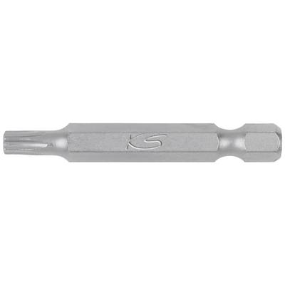 KS Tools 911.2734, 9112734 bit Torx T 25, speciální ocel, poniklované, E 6.3, 1 ks