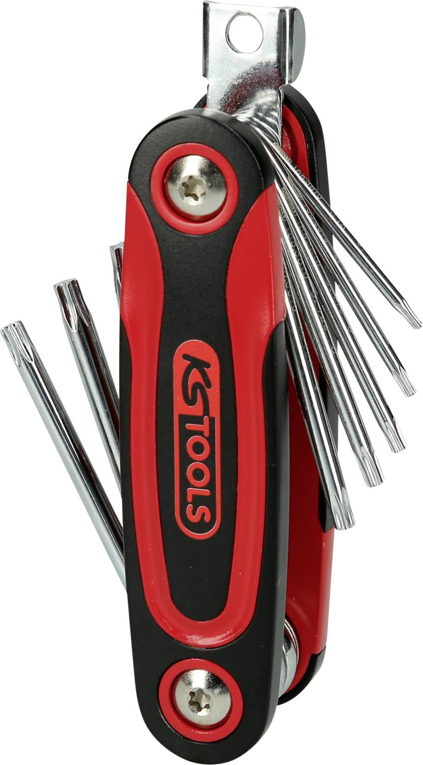 KS Tools 158.3510 TX Haakse schroevendraaierset 8-delig afbeelding