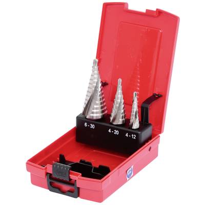 KS Tools 3302404 sada stupňovitých vrtákov 1 ks