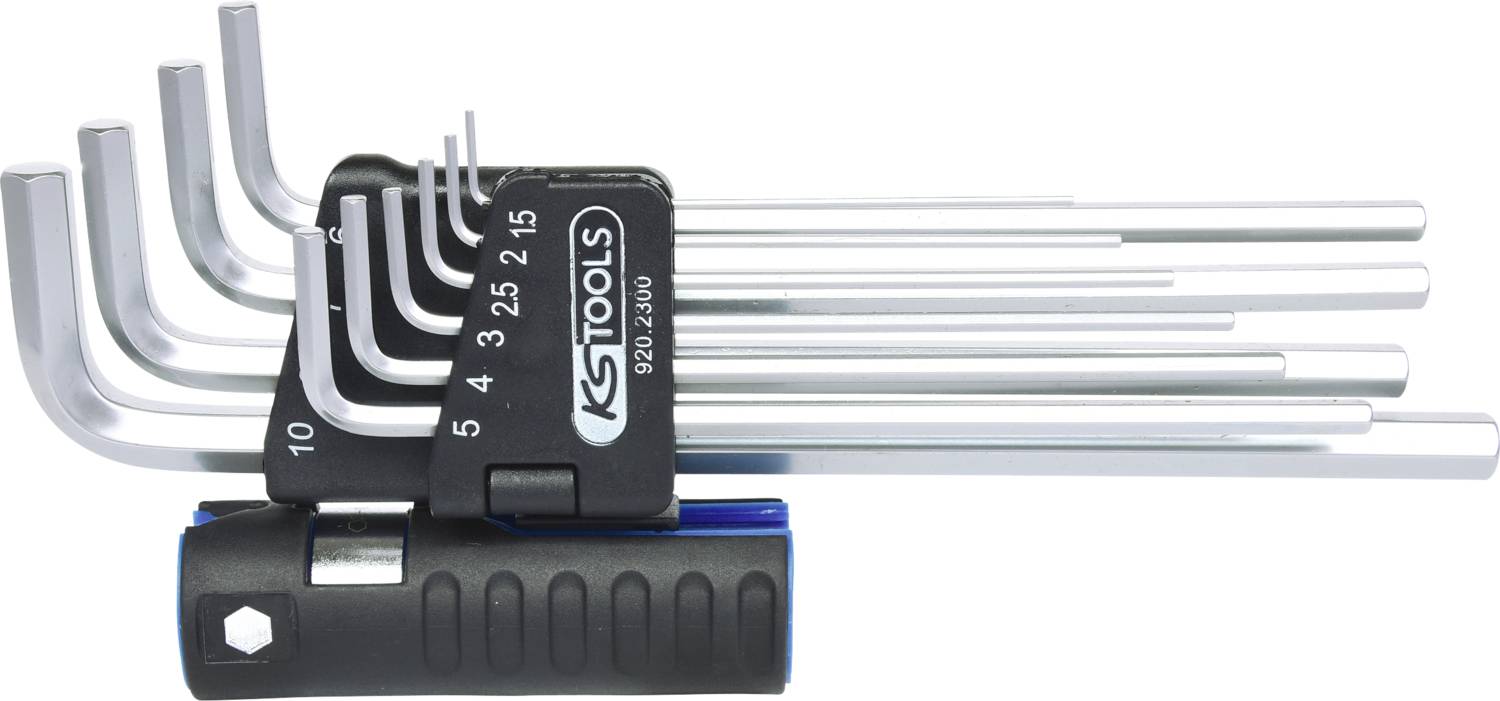 KS Tools 920.2300 Brugola interna Kit di chiavi a brugola 1.5 mm, 2 mm, 2.5 mm, 5 mm, 6 mm, 7 mm, 8 mm, 10 mm 10 parti