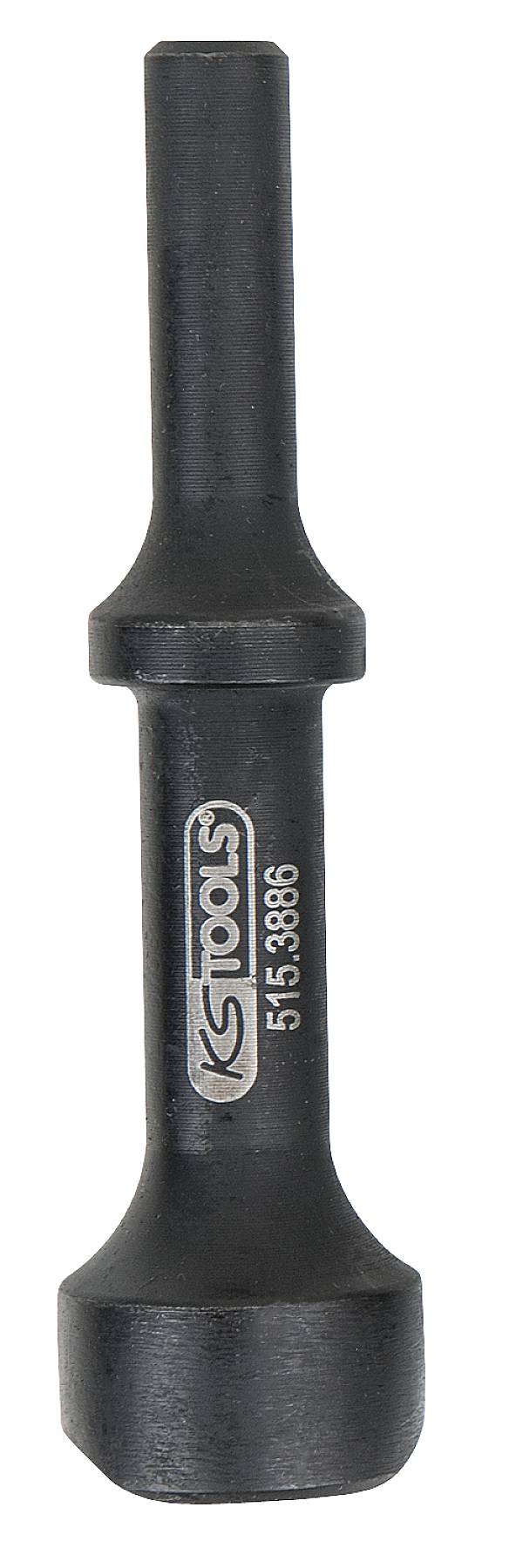 Čierny nástrčkový kľúč s predĺžením a nápisom 'KS Tools 515.3886' na boku. Vhodný pre skrutkové práce.