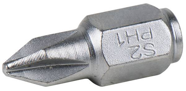 <br>  KS Tools<br>  918.3042<br>  9183042<br>  krížový bit<br>  Pohon (skrutkovač): 1/4" (6,3 mm)<br>  Typ zakončenia: krížový PH<br>  PH 1<br>  18.0 mm<br>