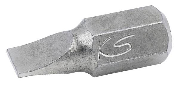 <br>  KS Tools<br>  930.3015<br>  9303015<br>  plochý bit<br>  Pohon (skrutkovač): 1/4" (6,3 mm)<br>  Typ zakončenia: plochý<br>  8 mm<br>  <br>