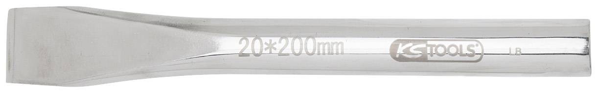 KS Tools ROESTVRIJSTALEN platte beitel, 16 x 160 mm 9643101