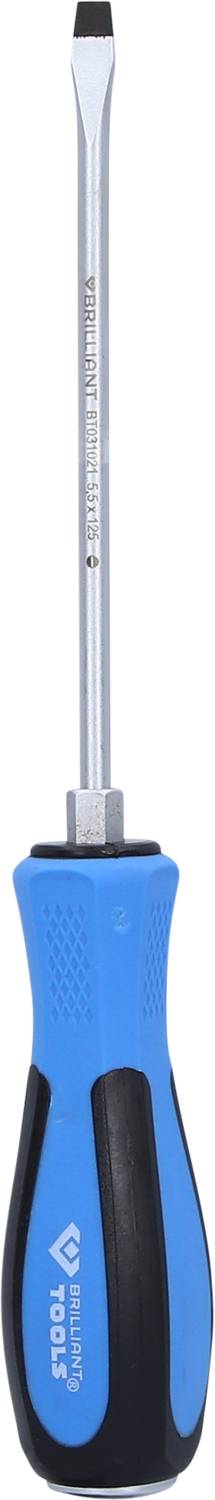 Brilliant Tools BT031021 Platte schroevendraaier Koplengte: 125 mm afbeelding