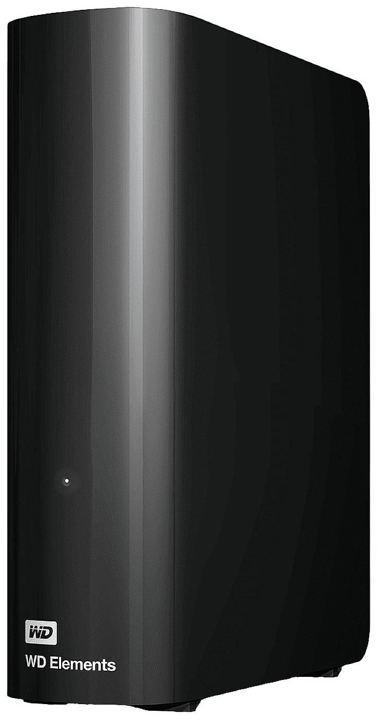 Western Digital Elements 14 TB Hard Disk esterno da 3,5 USB 3.2 (Gen 1x1) Nero WDBWLG0140HBK-EESN