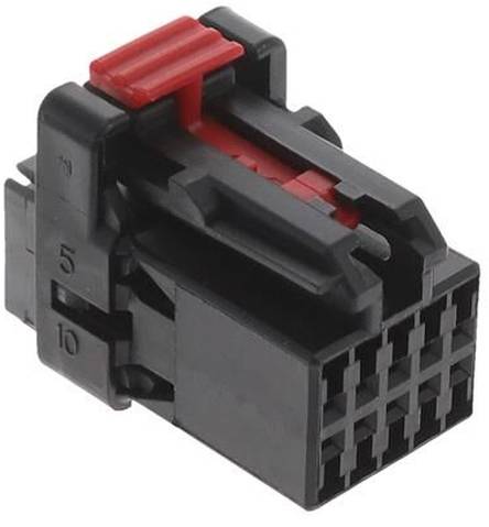 TE Connectivity zástrčkový konektor na kábel 638393-1 25 ks Package-0
