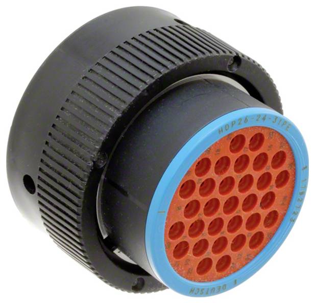 TE Connectivity HDP26-24-31PE Male behuizing (kabel) Inhoud: 1 stuk(s) Tray