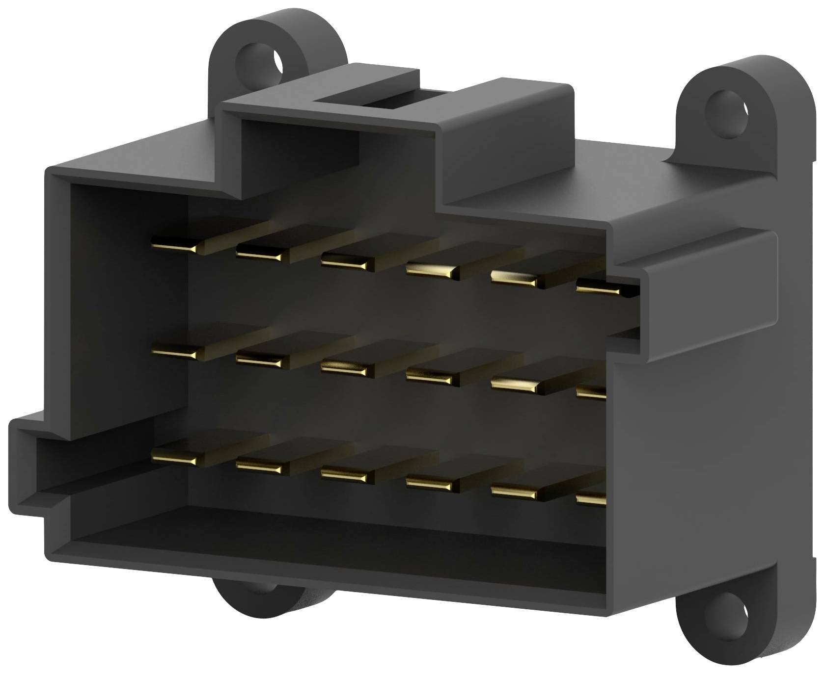 TE Connectivity Female behuizing (board) 967116-2 1 stuk(s) Carton