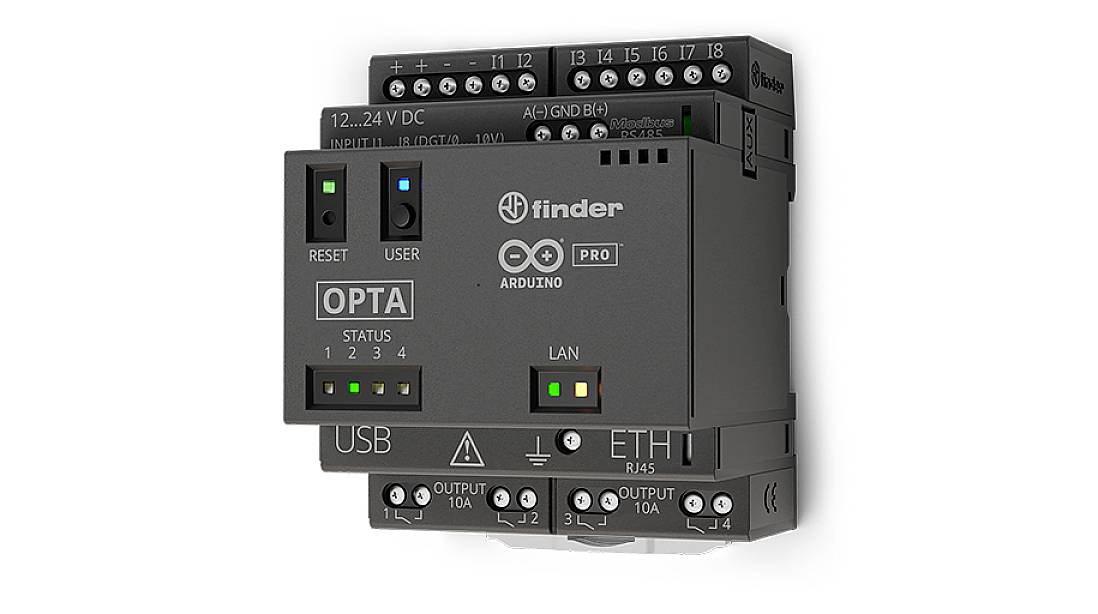 Arduino Opta WiFi AFX00002 PLC-communicatiemodule 12 V/DC, 24 V/DC afbeelding