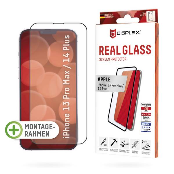 <br> DISPLEX<br> "Real Glass" Full Cover<br> ochranné sklo na displej smartfónu<br> Apple<br> iPhone 14 Plus, iPhone 13 Pro Max<br> 1 ks<br> <br> 1704<br>