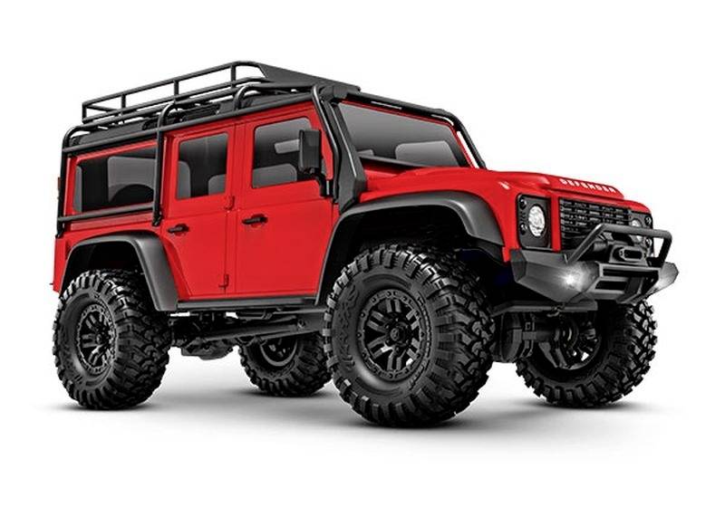Crawler Traxxas TRX-4m LR Defender 4x4 Brushed 1:18 Automodello Elettrica 4WD RtR 2,4 GHz