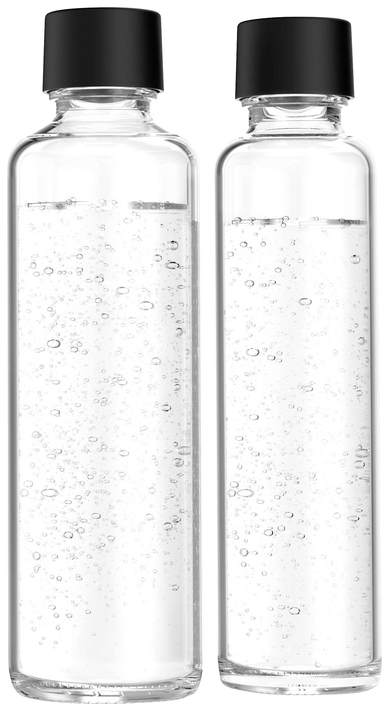 Sodapop Bouteille en verre transparent 2