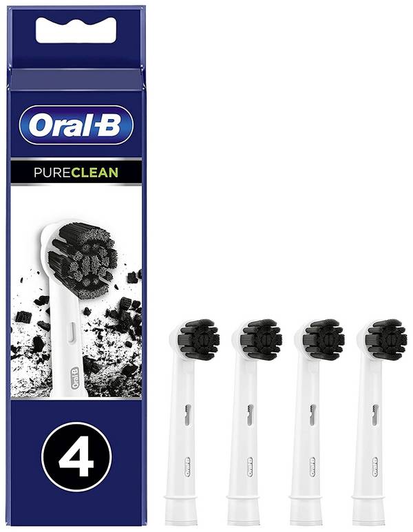 Oral-B Head 4-pack Pure Clean vymeniteľné nástavce pre elektrické kefky 4 ks biela