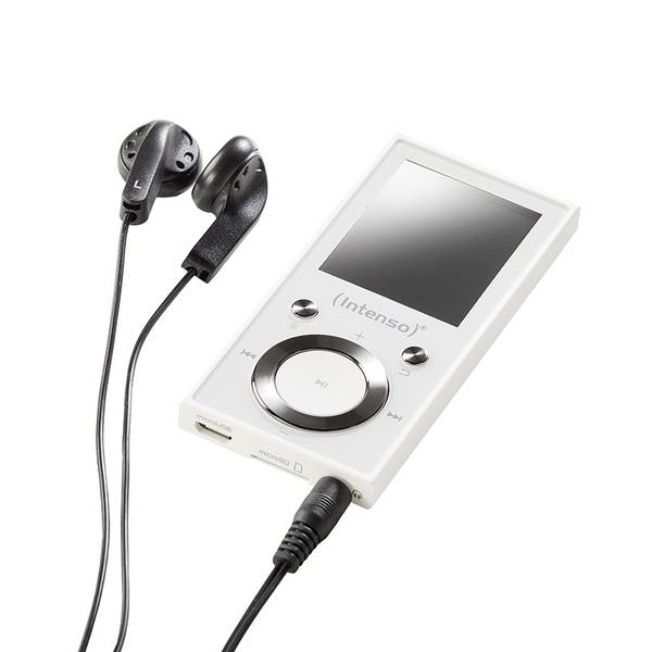 Intenso Video Scooter MP3 prehrávač 16 GB biela Bluetooth®