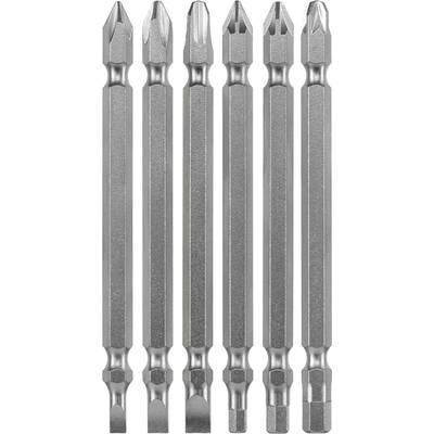 kwb 120910 sada bitov, 6-dielna, 1/4" (6,3 mm)