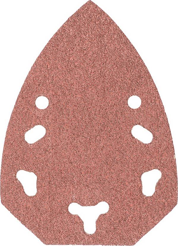kwb 493512 brúsny papier pre delta brúsky Zrnitosť 120 (d x š) 140 mm x 100 mm 5 ks