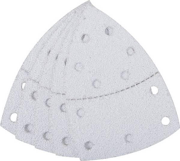 kwb 496812 brúsny papier pre delta brúsky Zrnitosť 120 (d x š) 62, 93 mm, mm x 100 mm 5 ks