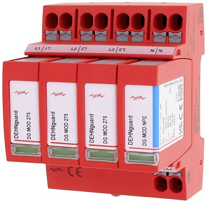 DEHN 942310 DG MP TT 275 Scaricatore di sovratensioni Protezione da sovratensioni per: Armadi di distribuzione 20 kA 1 pz.