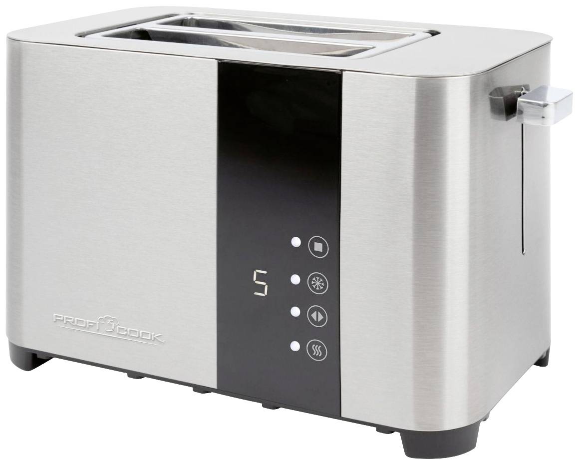Profi Cook PC-TA 1250 Tostapane Con griglia scaldabriosche acciaio inox