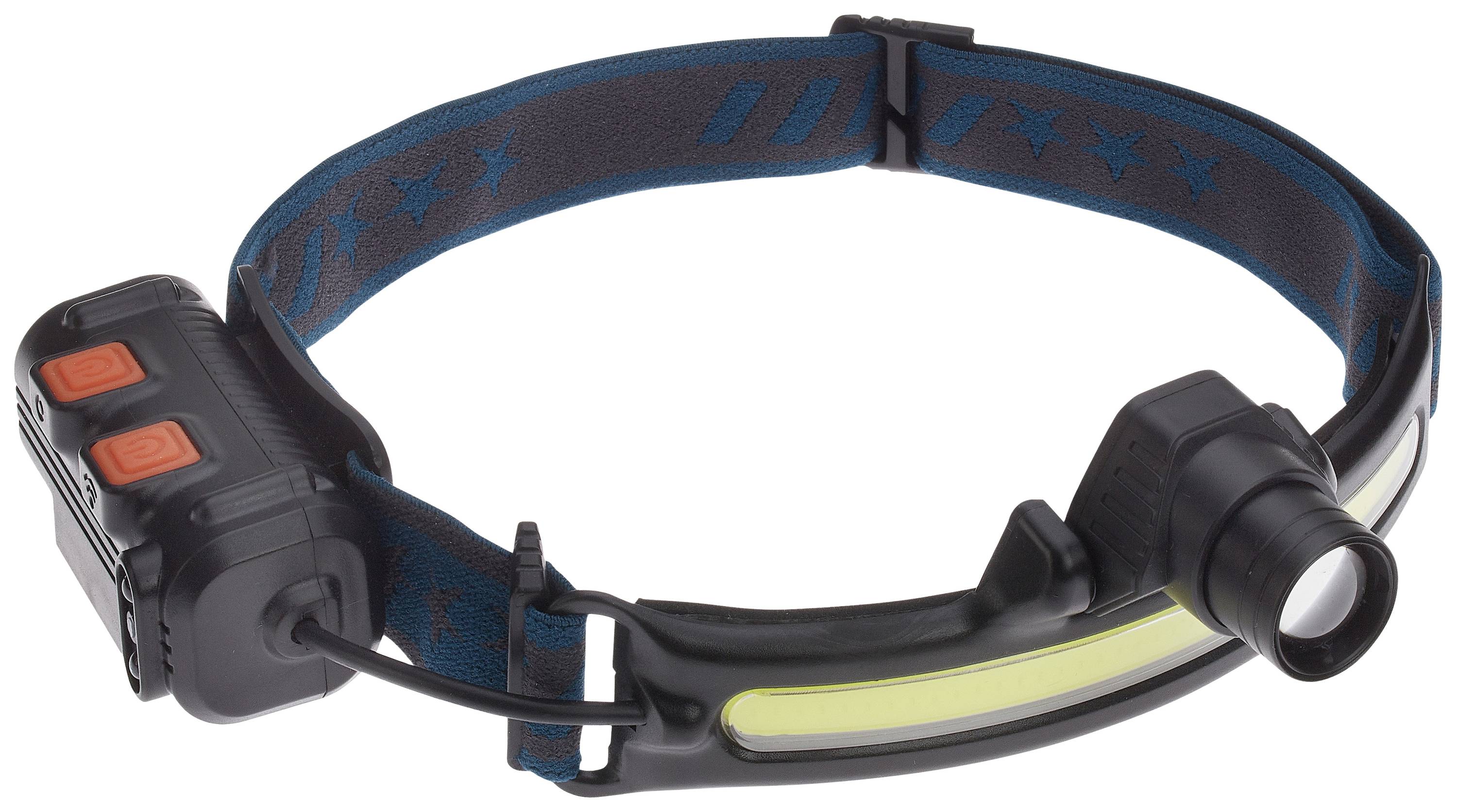 TFA Dostmann LUMATIC HEAD LED (monocolore) Lampada frontale a batteria ricaricabile 450 lm 5 h 43.2038.01