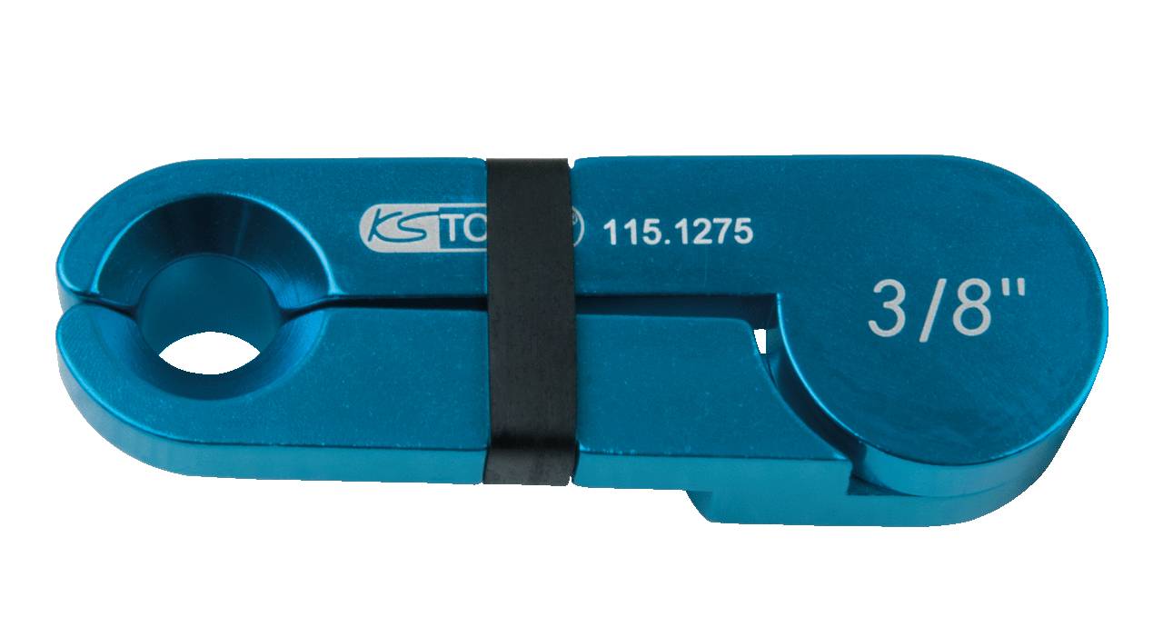 KS Tools 115.1275 Scharen-ontgrendeling, aluminium blauw, 3/8