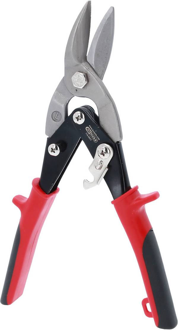 Pákové nožnice na plech, ľavostranné strihanie KS Tools 118.0053