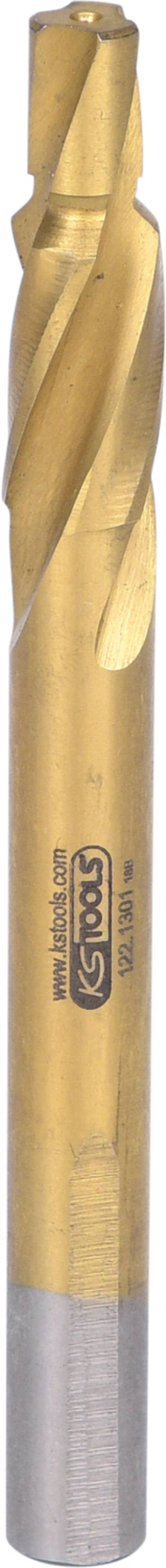KS Tools 122.1301 Špeciálny jadrový vrták, 3 rezné hrany, TIN