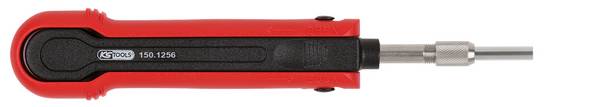 <br>  Nástroj na odblokovanie káblov pre okrúhle zástrčky a okrúhle zásuvky 5,5 mm<br>  KS Tools<br>  150.1256<br>