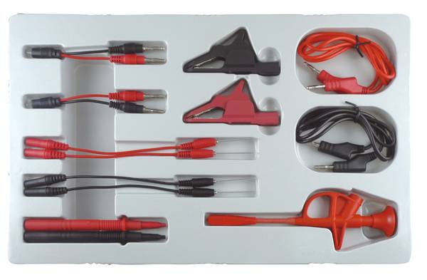 KS Tools  12/24V diagnostický testovací a merací kábel, 13 ks