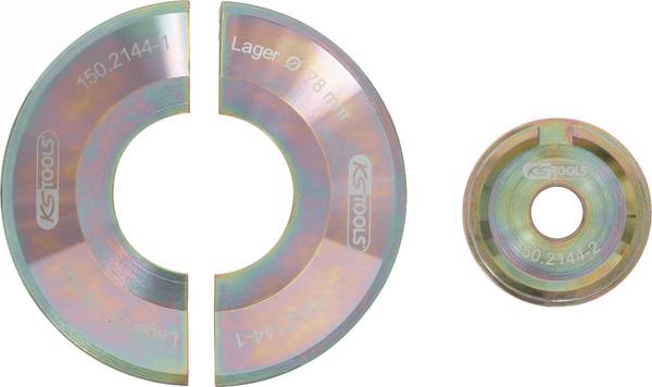 Polovičná súprava, 3 kusy, Ford Focus/Volvo, Ø 78 mm KS Tools 150.2144
