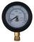 Manometer ukazuje tlak v kilogramoch na štvorcový centimeter od 0 do 1,5 a v psi od 0 do 15. Ručička ukazuje 1,0 kg/cm².