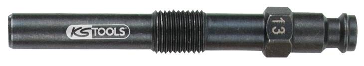 KS Tools 150.3674 Gloeibougieadapter, M10x1,0 met buitenschroefdraad, lengte 74 mm
