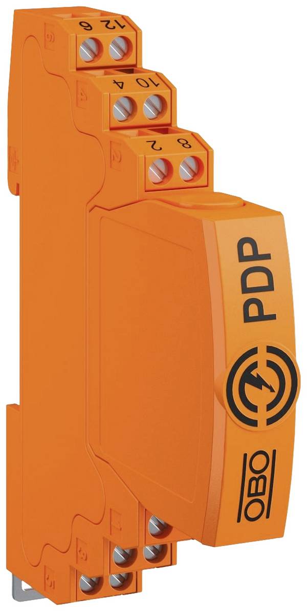 OBO Bettermann 5080303 PDP-2-12-D zariadenia na ochranu dát  Přepětová ochrana pre: zbernice 40 mm   1 ks