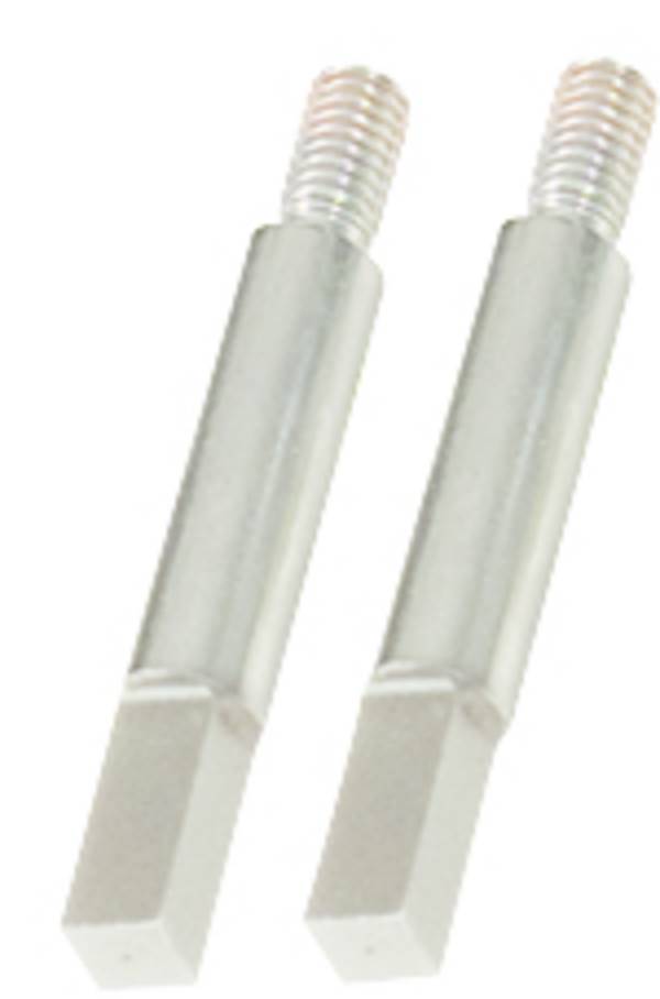 Štvorcový adaptér, 6mm, 2-balenie, pochrómovaný KS Tools 450.0185
