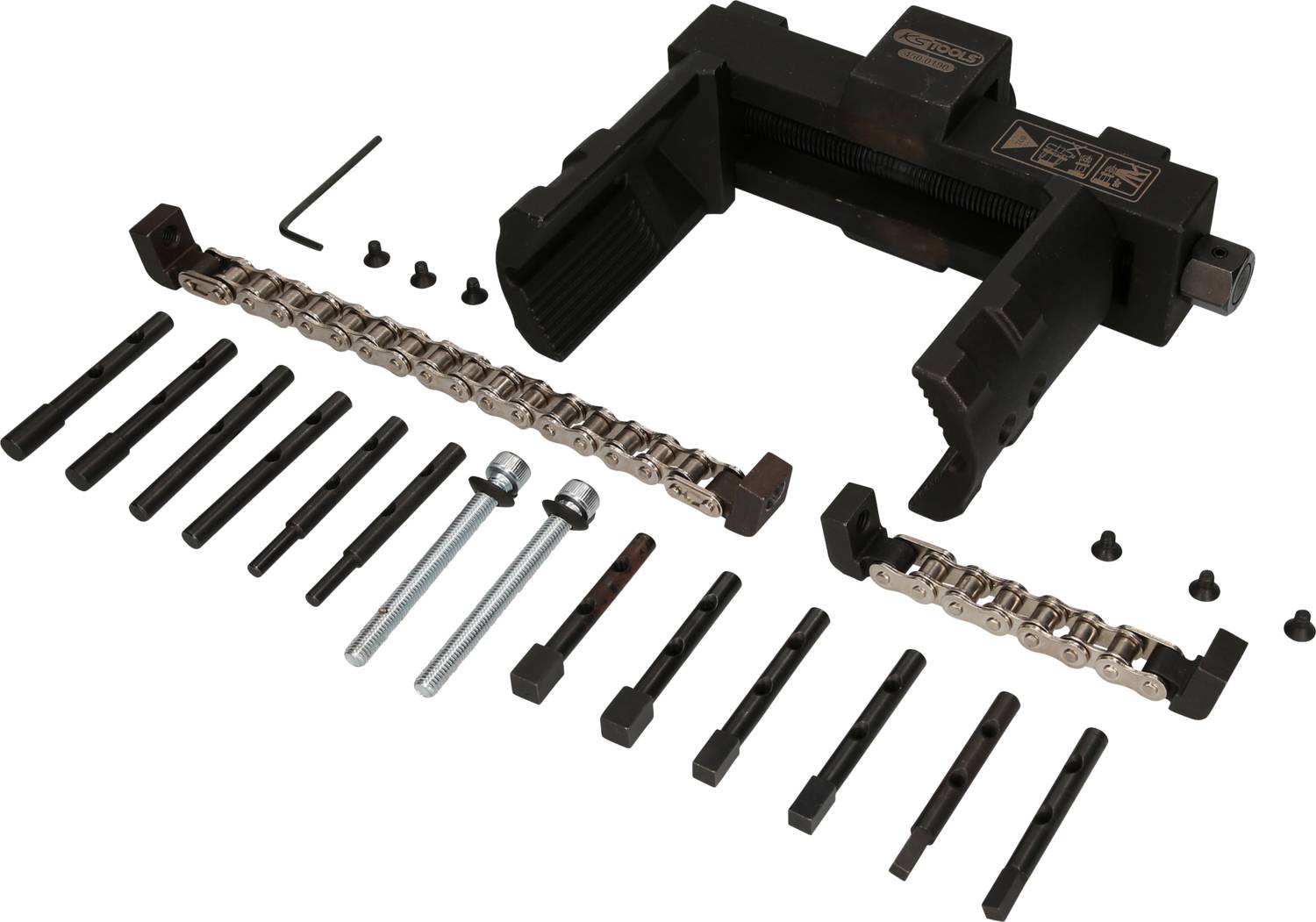 Jeu de clés à écrous et à capuchon Vario, 14 pcs KS Tools 450.0190