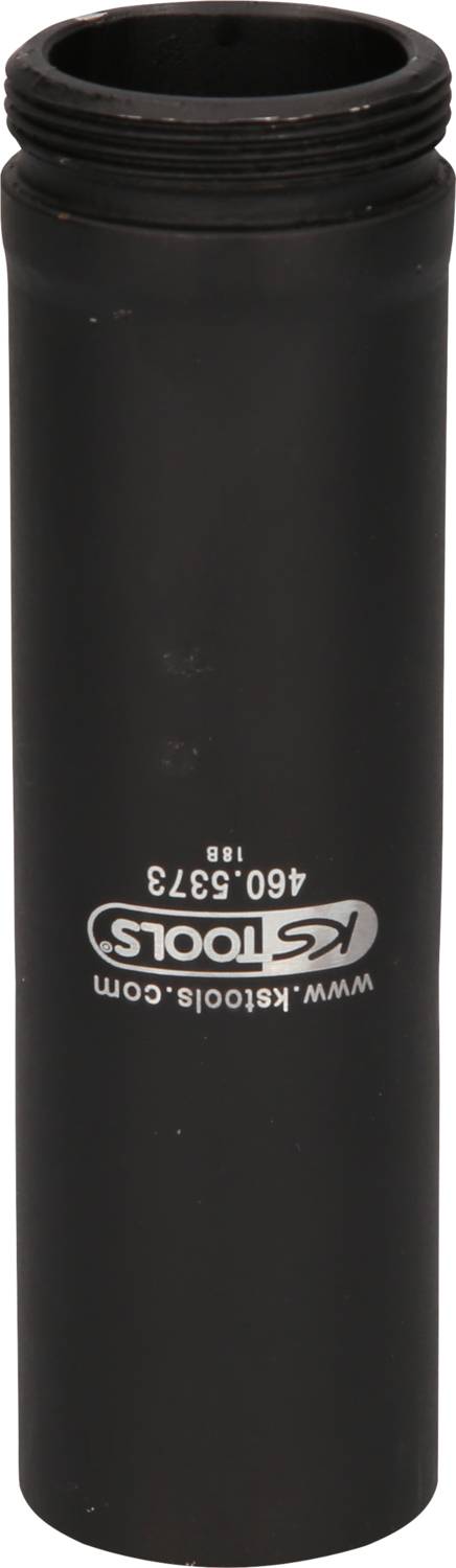 'KS Tools' Valcovitý nástroj s čiernym povrchom a skrutkovým závitom, s vytlačeným výrobným číslom 460.3373.