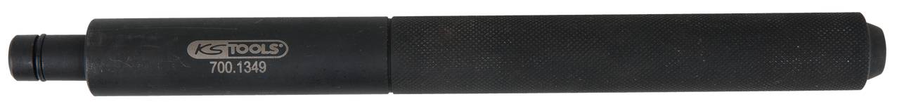 Čierne, valcovité náradie značky KS Tools s modelovým číslom 701.6348 na strane.