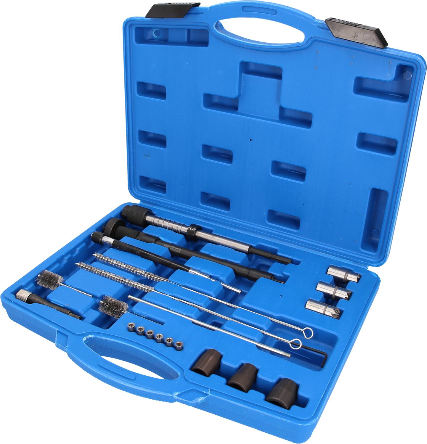 Brilliant Tools BT551300 Kit pulizia alloggiamento e alloggiamento per iniettore, 21 pz
