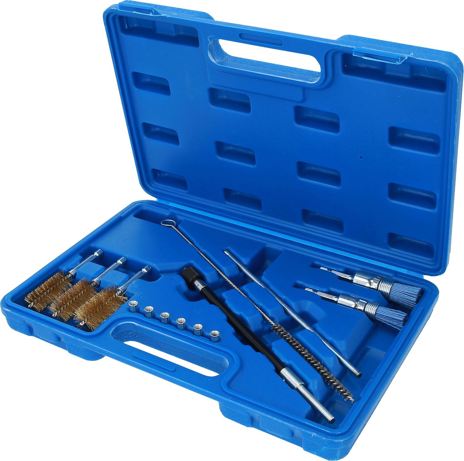 Brilliant Tools BT551380 Kit pulizia per alloggiamento e alloggiamento per iniettore, 14 pz