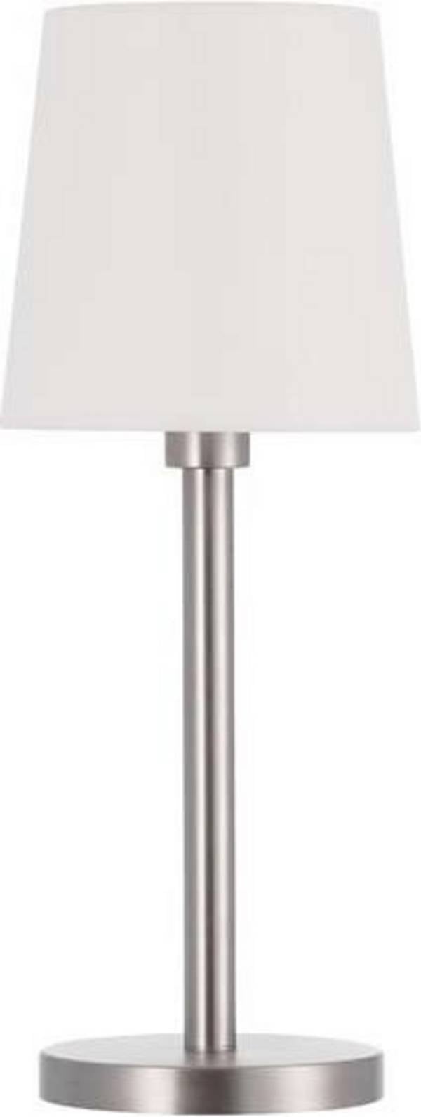 Brumberg 58166150 58166150 LED stolná lampa žiarovka E27 60 W  niklová