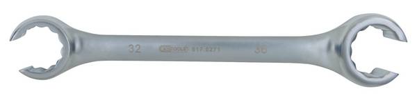 KS Tools 517.0271 Otvorený dvojkruhový kľúč, uhlový, 32x36mm