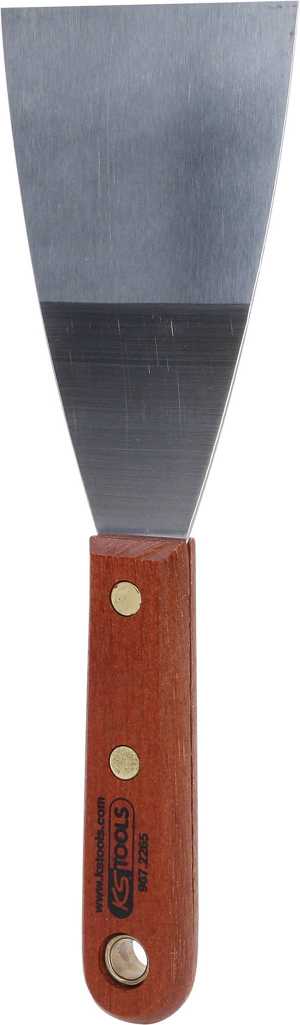 NEREZOVÁ stierka, 75 mm, s drevenou rukoväťou KS Tools 907.2265
