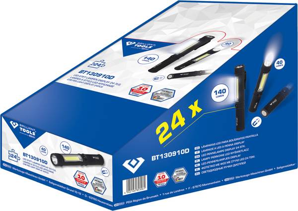 Brilliant Tools BT130910D BT130910D LED  Tyčové LED svietidlo  na batérie  140 lm