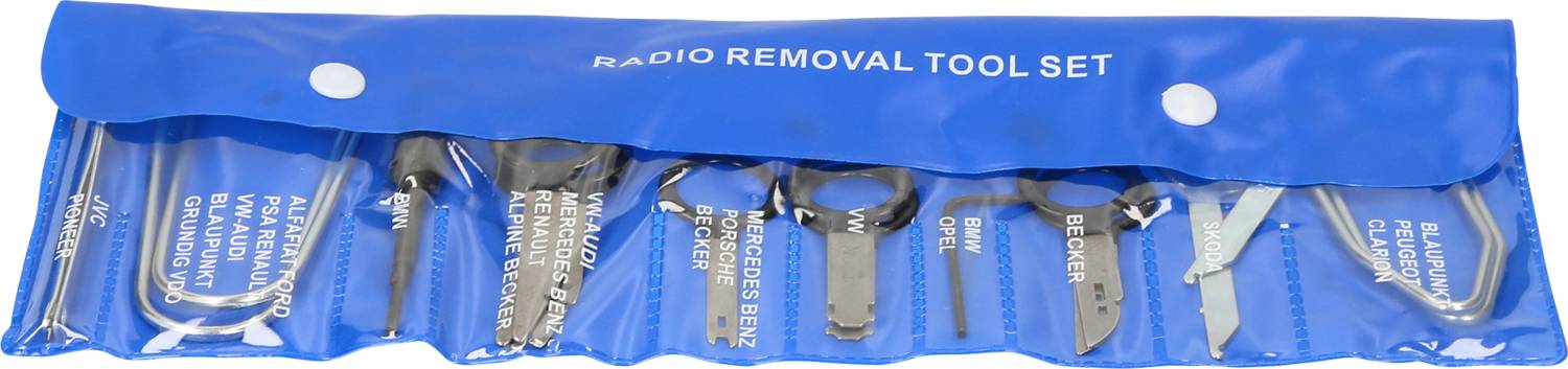 Brilliant Tools BT511200 Kit smontaggio radio, 20 pz