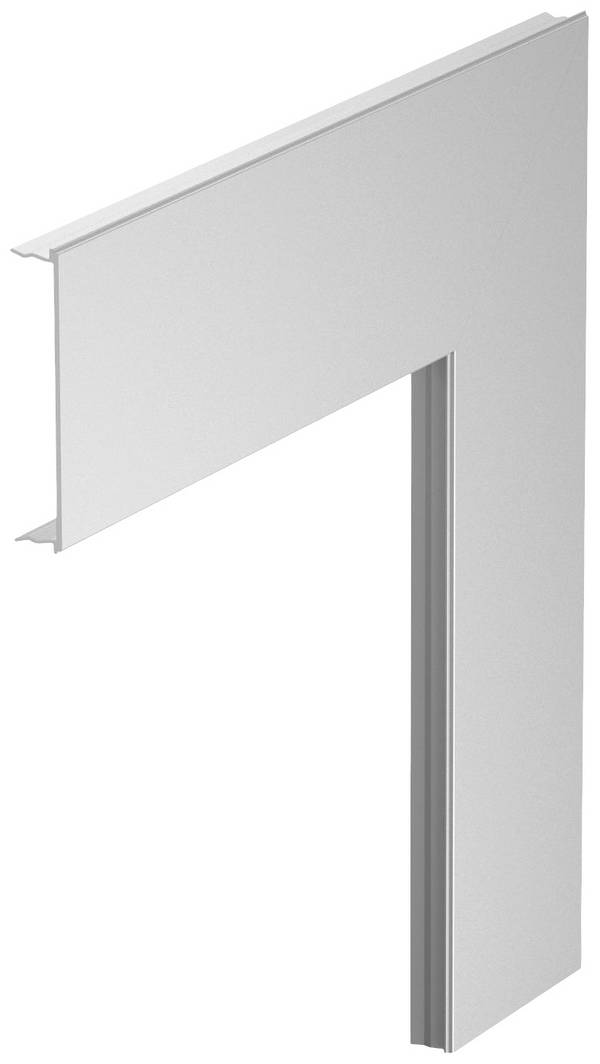 Rehau 6133268 Horný diel horná časť  1 ks strieborná